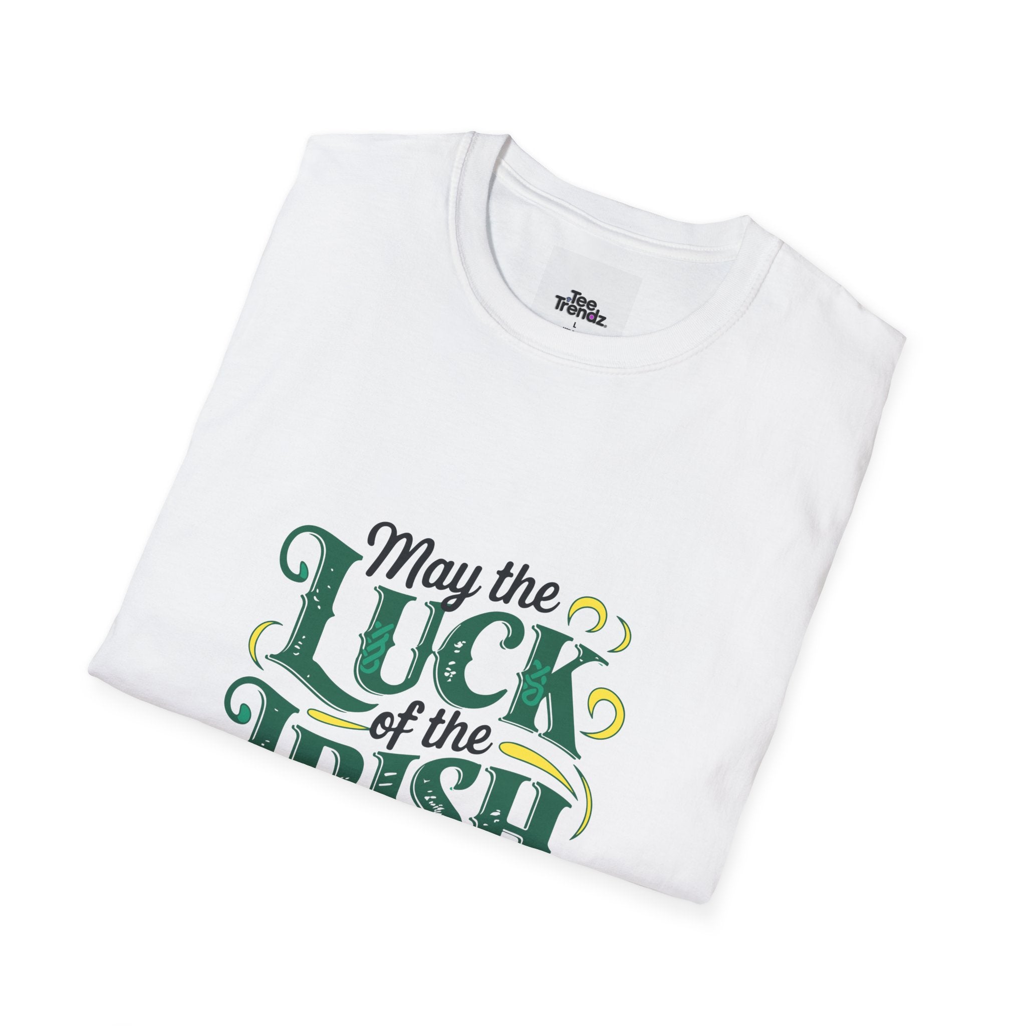 Luck of the Irish T-Shirt – "May the Luck of the Irish Be With You" St. Patrick’s Day Tee