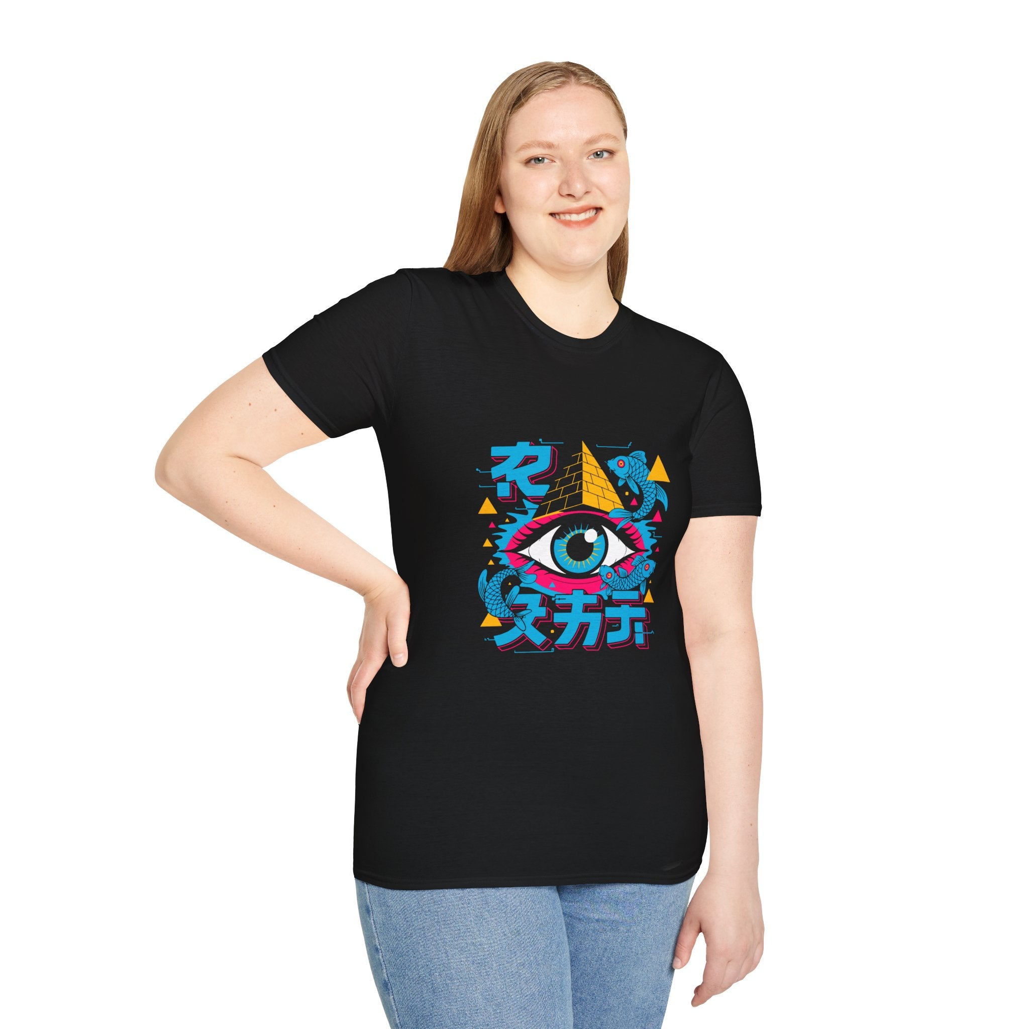 Psychedelic Eye T-Shirt — Retro Japanese Graphic Tee