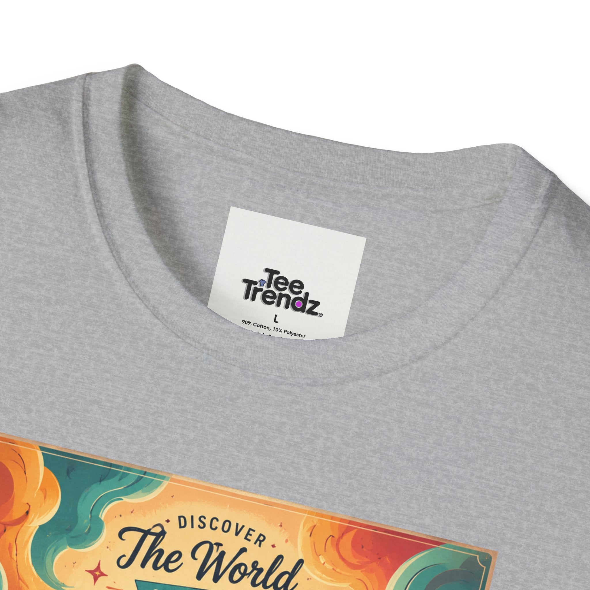 Travel Poster T-Shirt — 'The World, Countless Memories' Vintage Eiffel Tower Tee