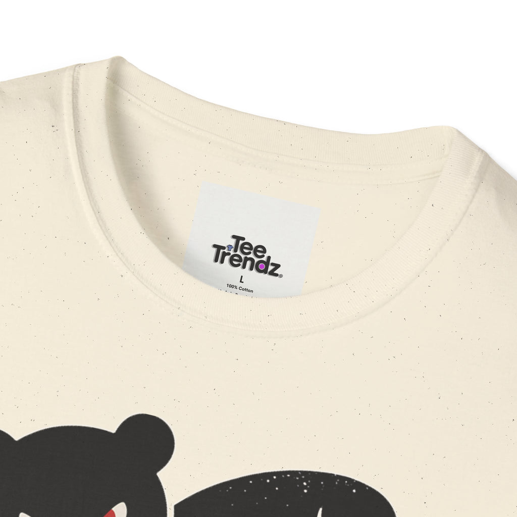 Karate Bear T‑Shirt — Martial Arts Bear with ‘KARATE’ and Japanese Text