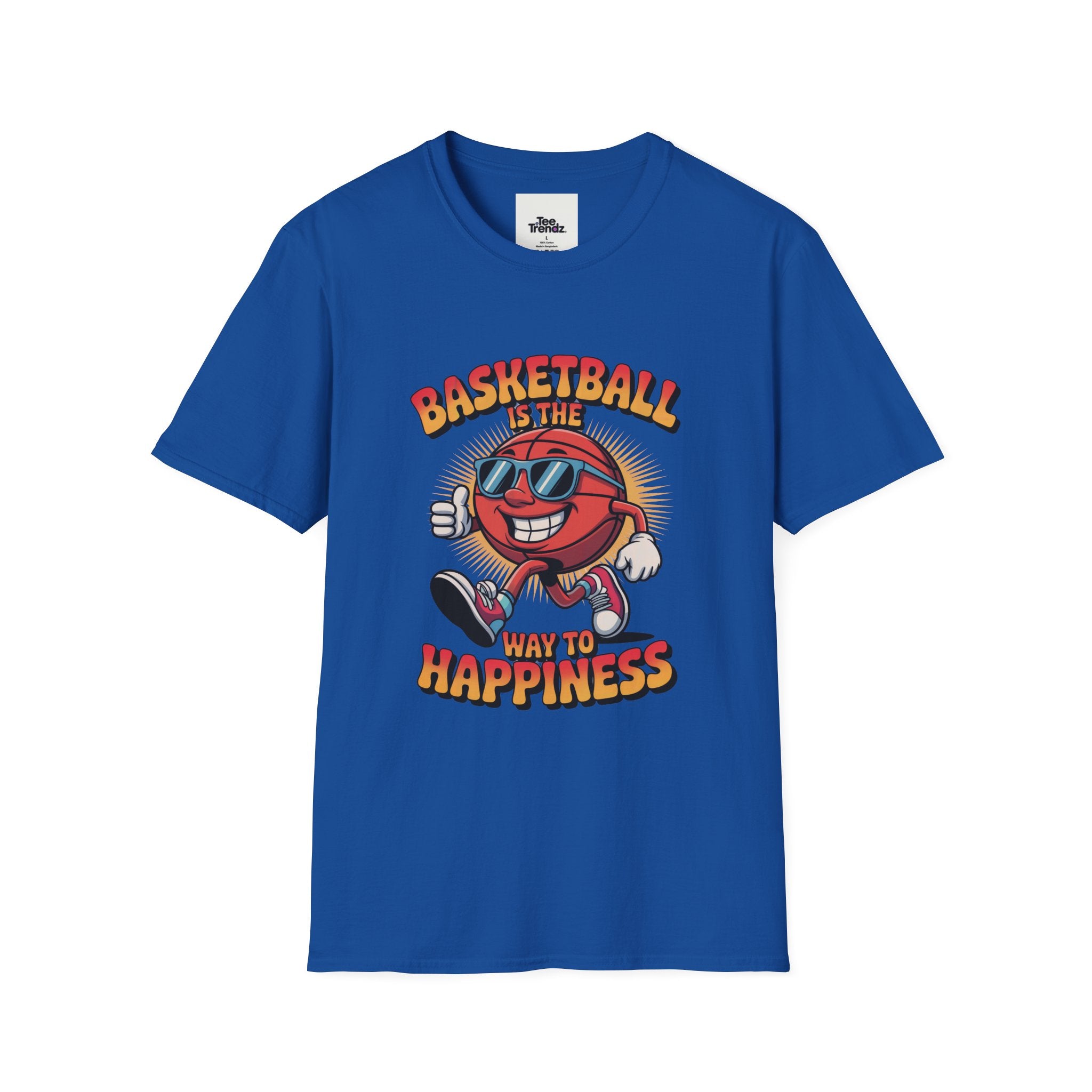 Basketball Is the Way to Happiness T-Shirt