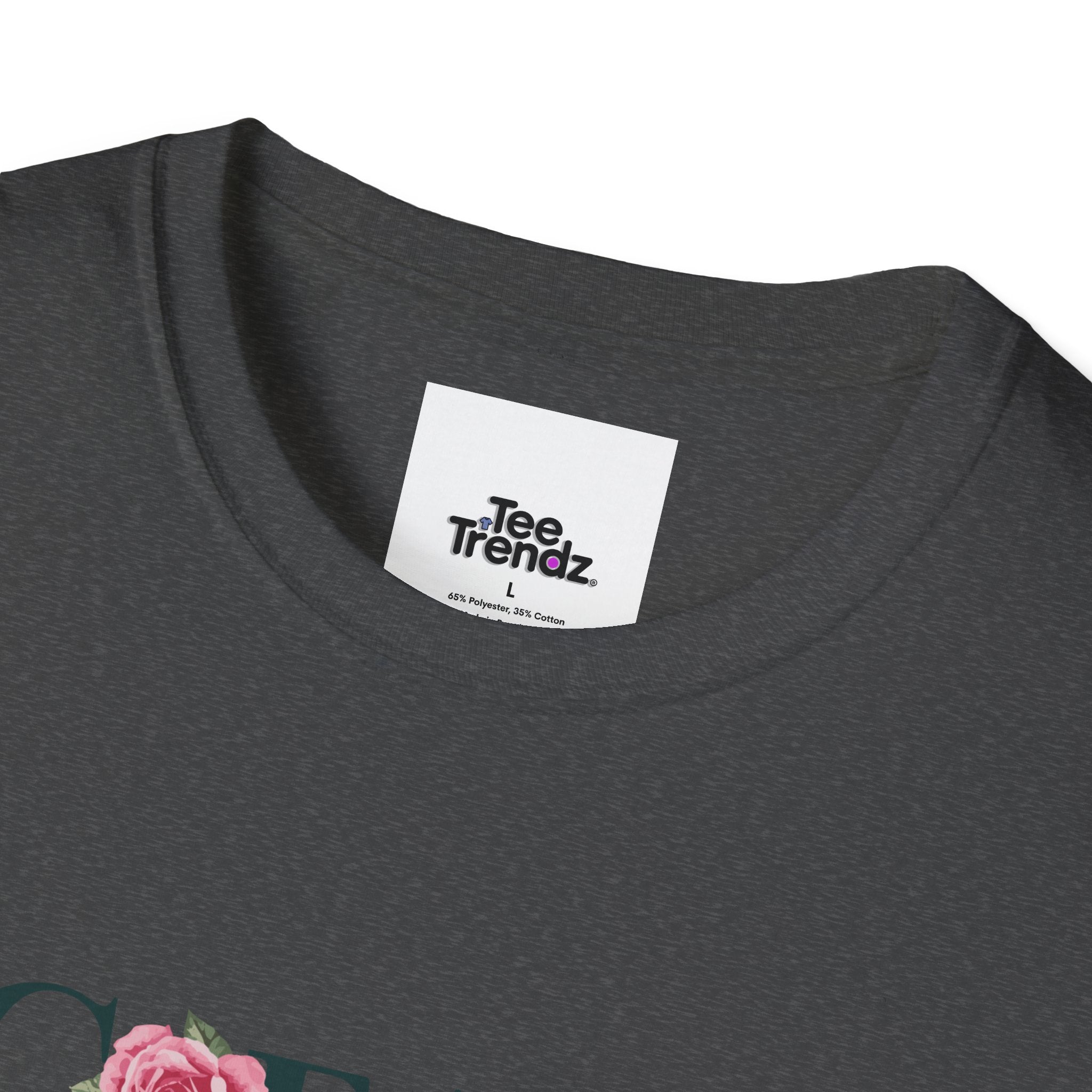Create Your Own Future T-Shirt — Floral Motivational Tee
