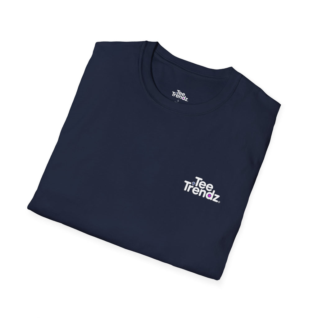 Zipper Reveal Dog Graphic T-Shirt