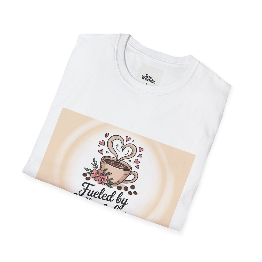 Coffee Lover T-Shirt — "Fueled by Coffee & Love" Graphic Tee