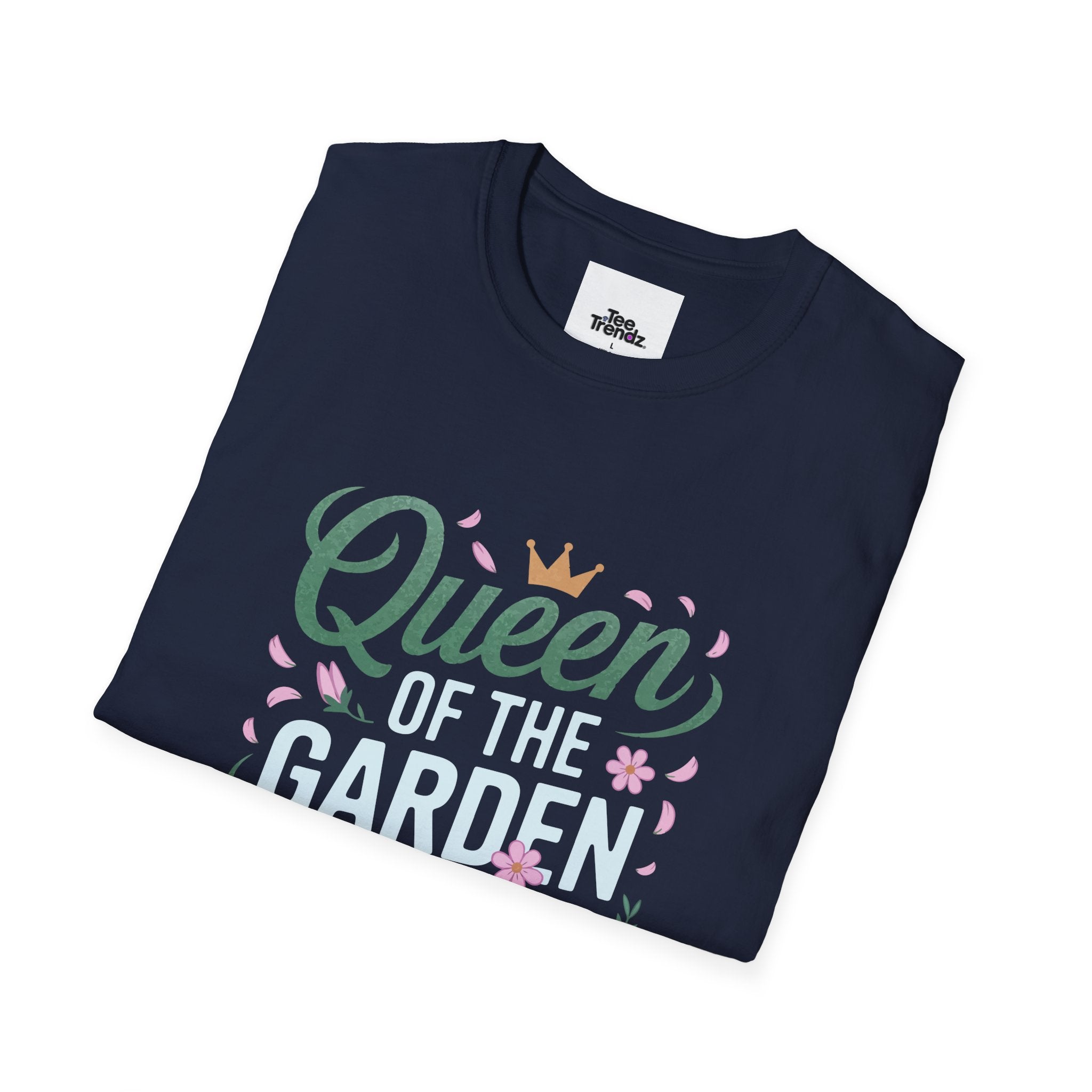 Queen of the Garden T-Shirt — Floral Gardener Gift