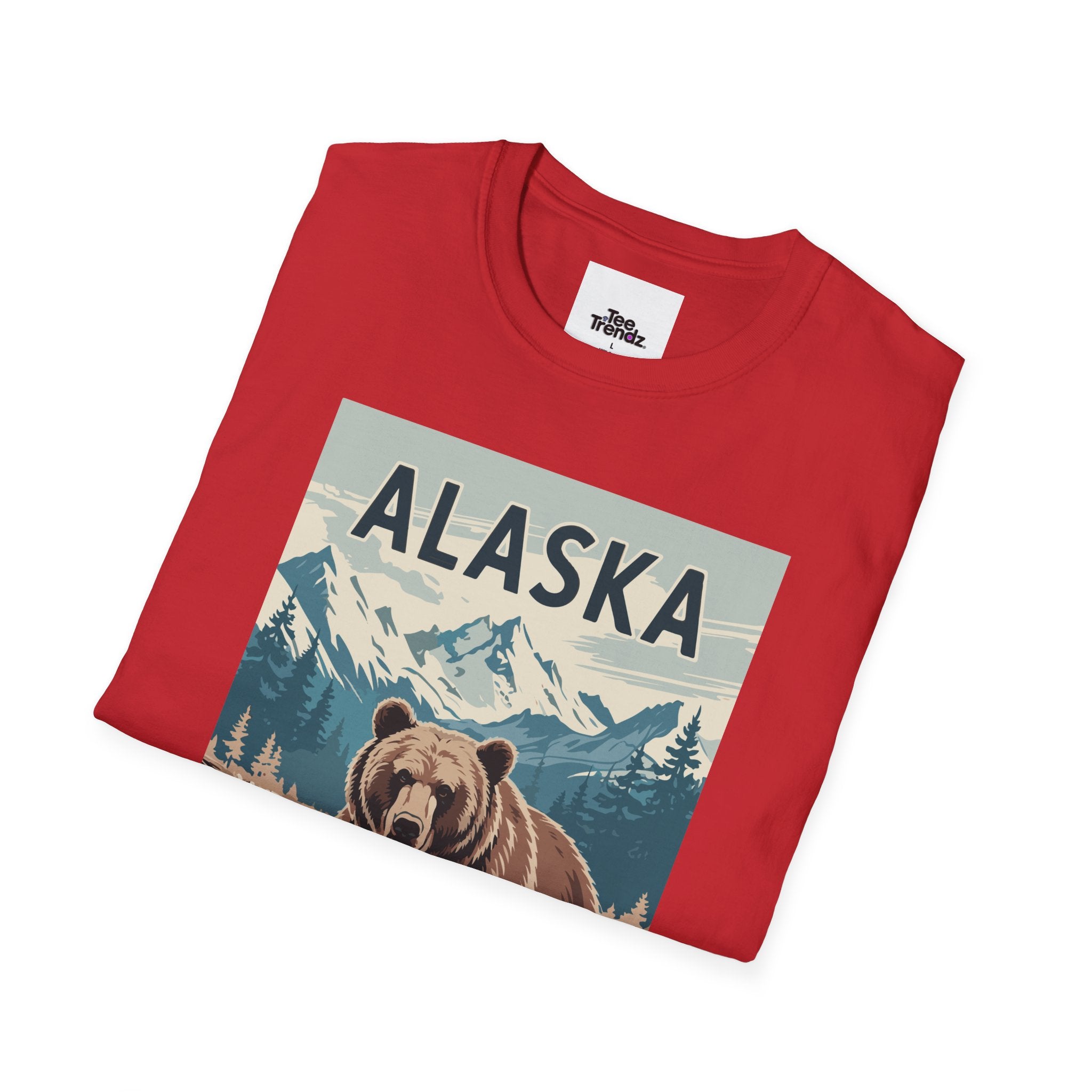 Alaska Bear T-Shirt — Vintage Mountain Wildlife Tee
