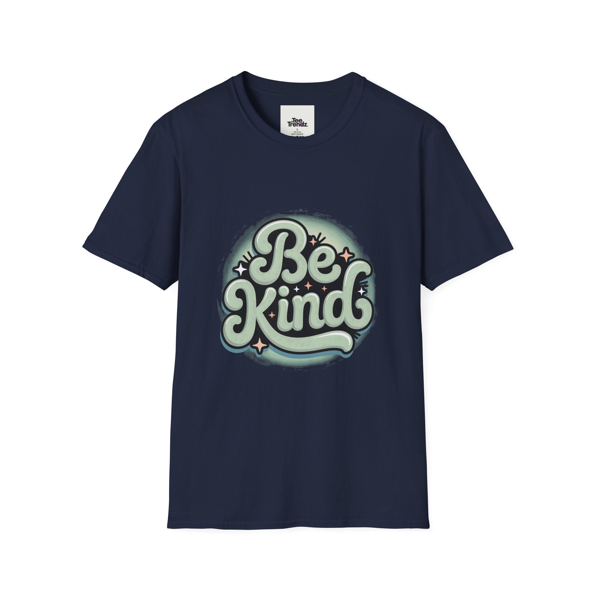 Be Kind T-Shirt — Retro Script Kindness Tee