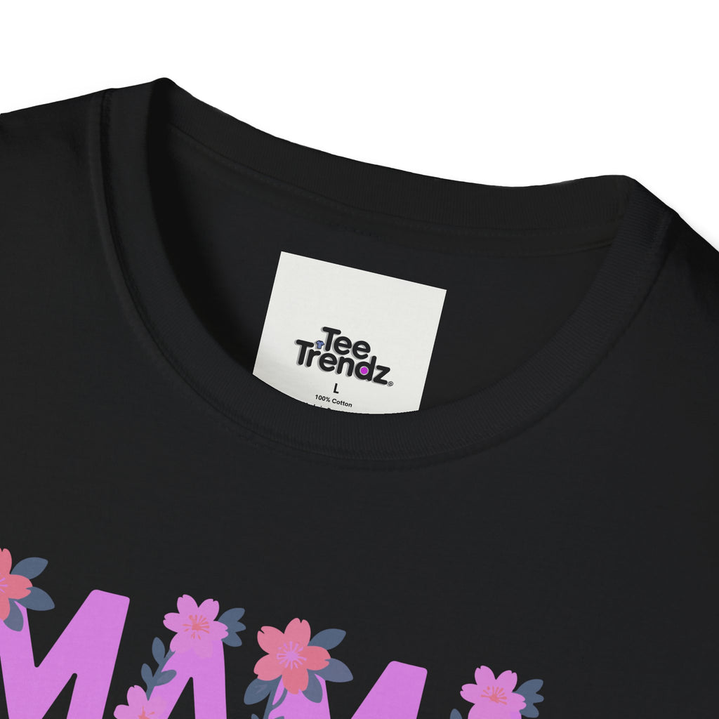 Mama Bear Floral T-Shirt — Mother's Day Mom Tee
