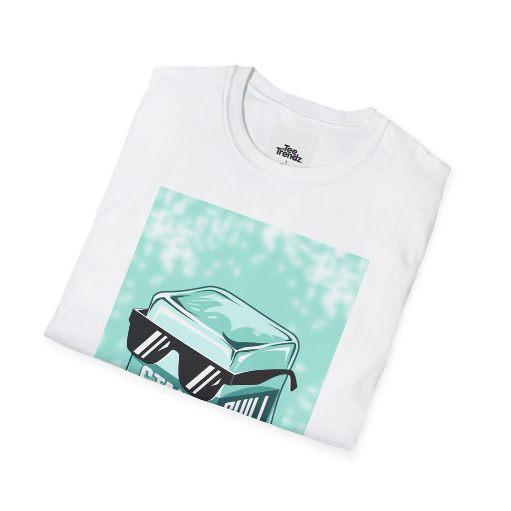 Stay Chill Ice Cube T-Shirt — Retro Sunglasses Graphic Tee