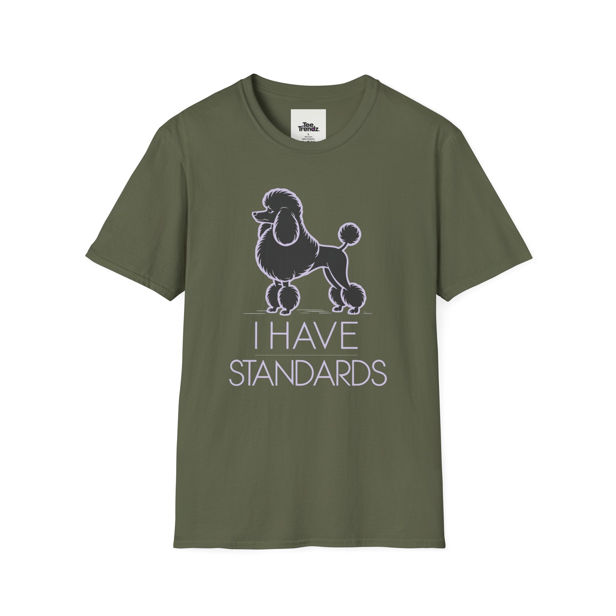 Poodle 'I Have Standards' T-Shirt