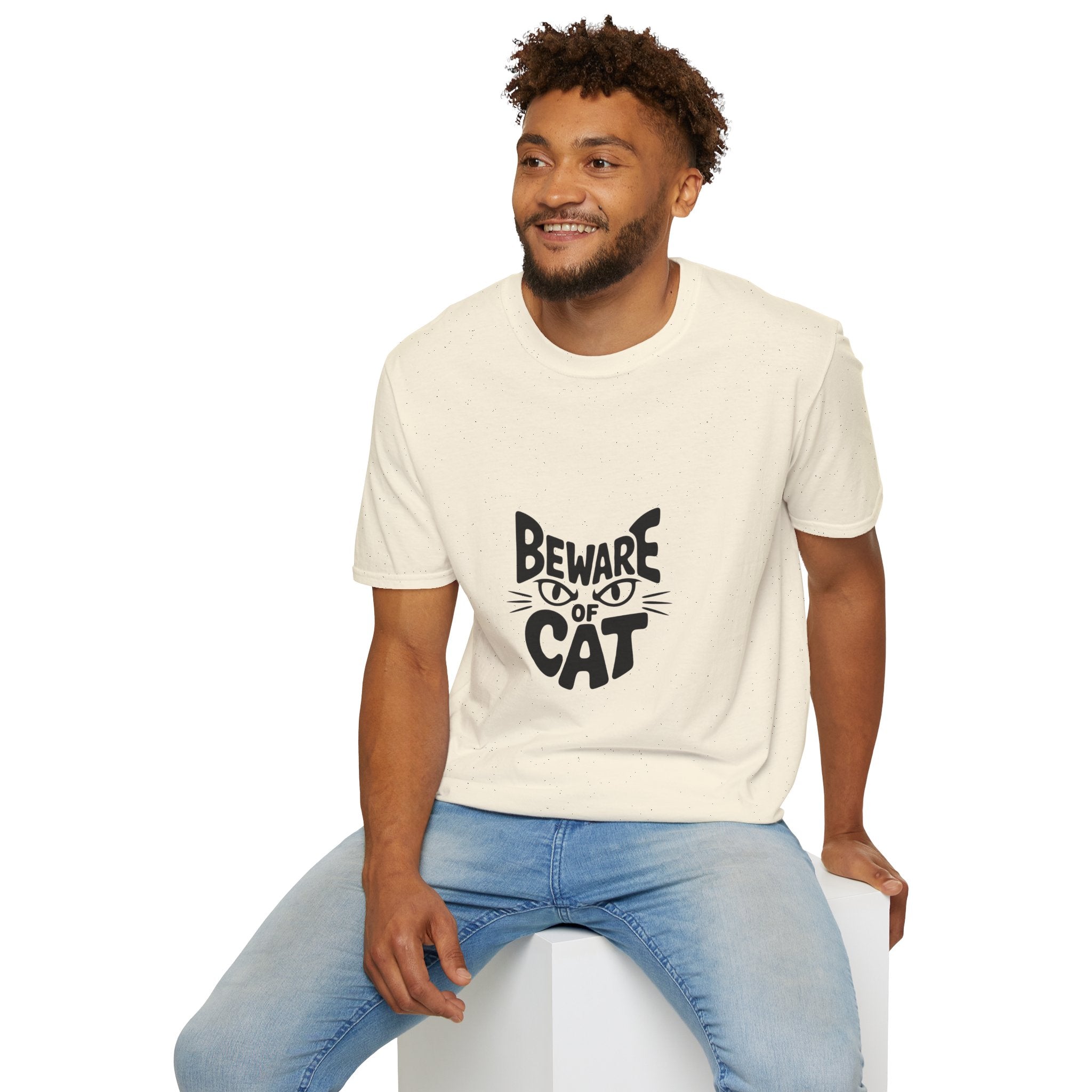 Beware of Cat T-Shirt — Funny Cat Lover Tee