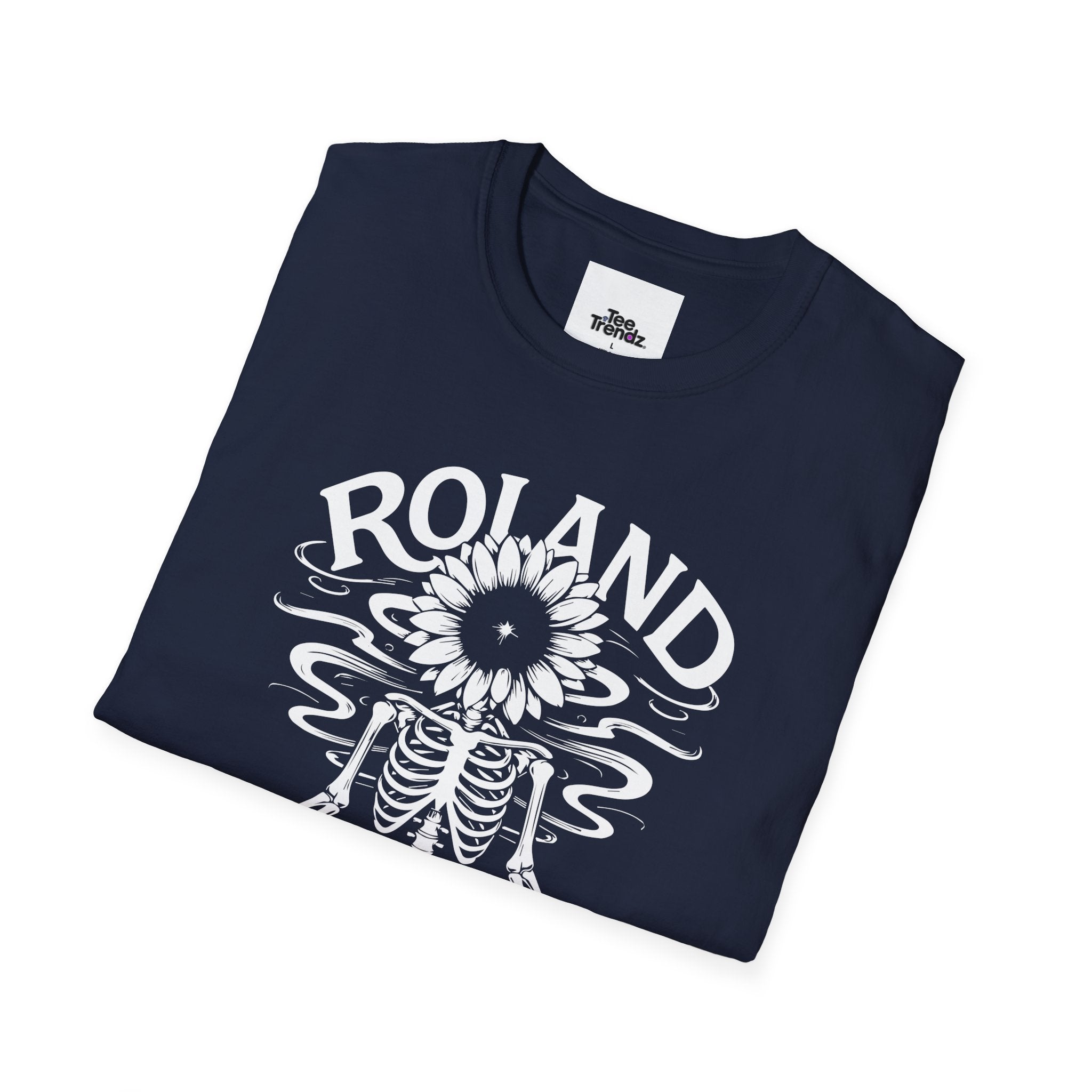 Roland “Fucking Hot” Graphic T-Shirt — Skeleton Sunband Tee