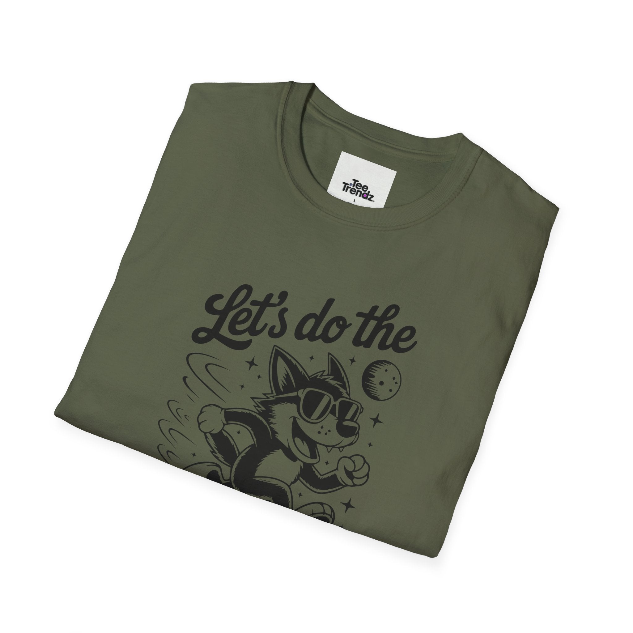 Timewarp Fox T-Shirt — "Let's Do the Timewarp Again" Retro Dance Tee