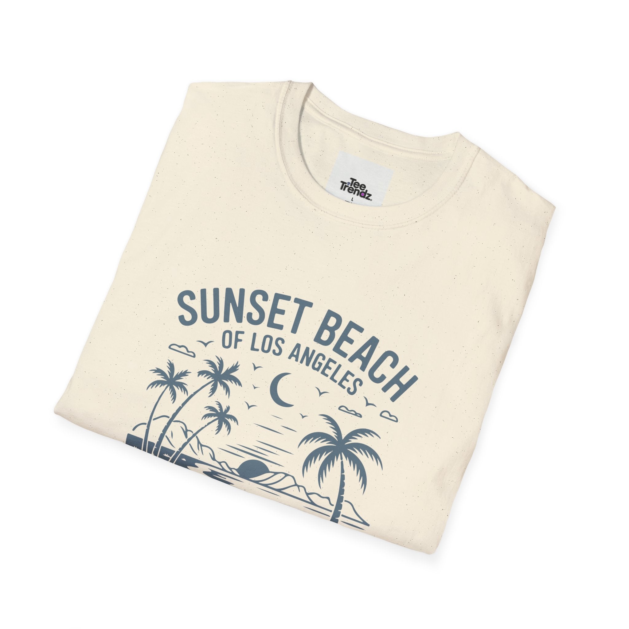 Sunset Beach Surfrider T-Shirt — West Coast California Surf Tee