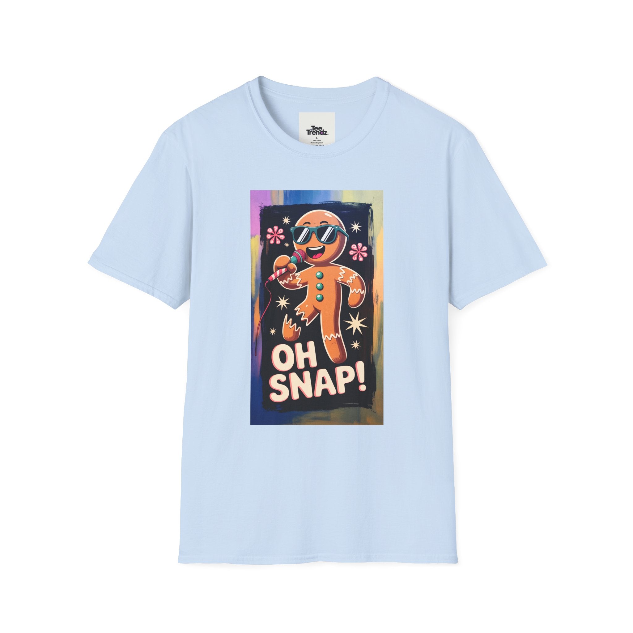 T-Shirt — 'Oh Snap!' Gingerbread Cookie Graphic Tee