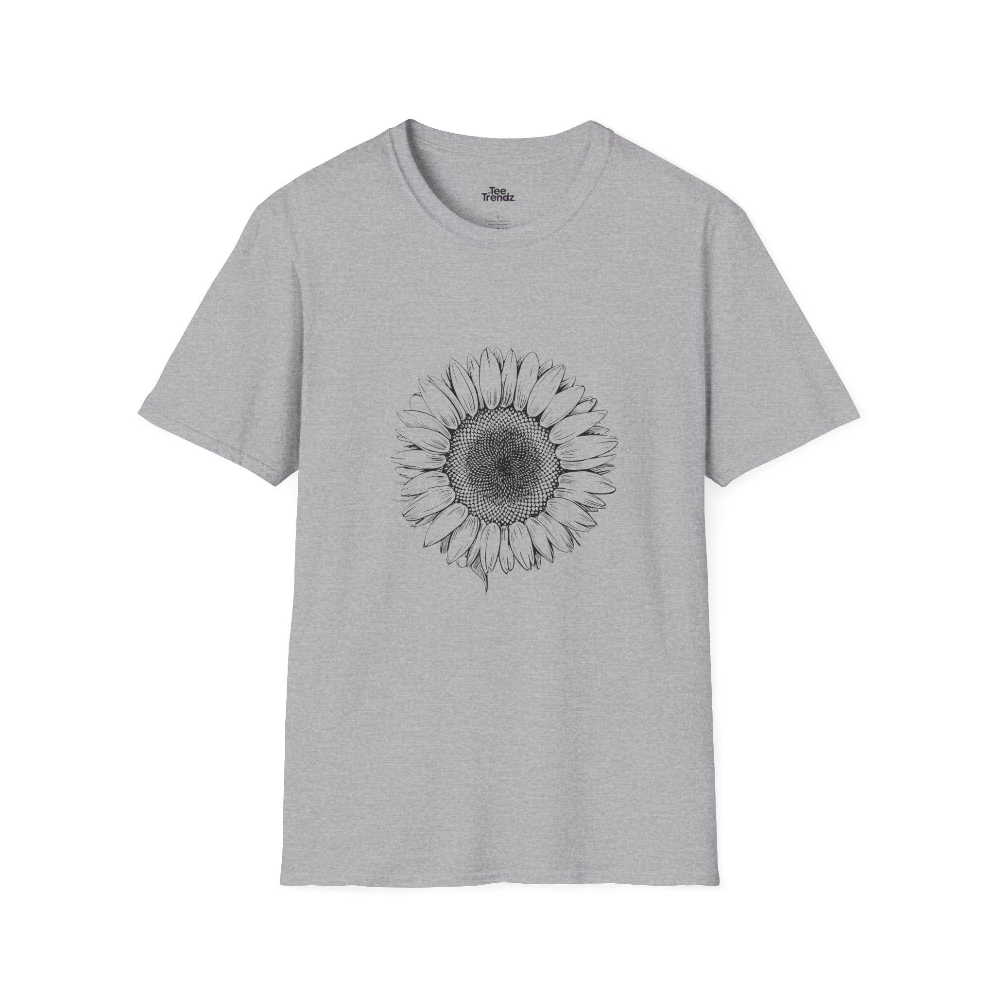 Sunflower Sketch T-Shirt