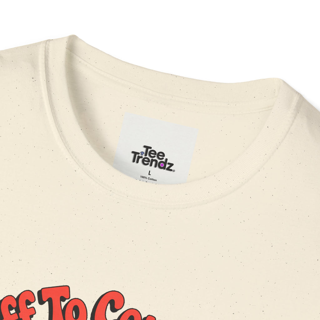 Tomfoolery Daisy T-Shirt — “Off To Commit Tomfoolery” Retro Floral Graphic Tee