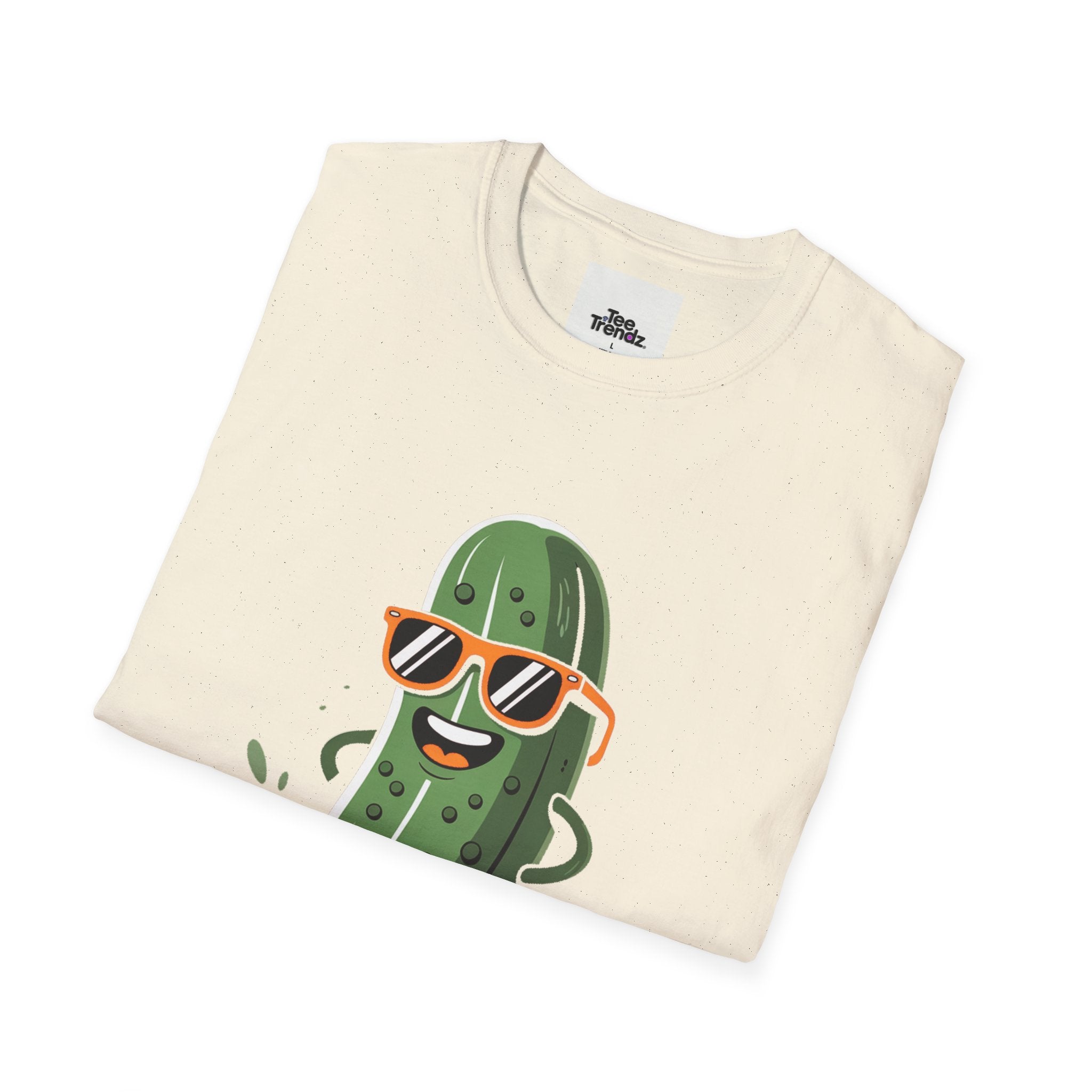 Cool Pickle Graphic T-Shirt — Sunglasses Pickle Funny Cute Tee