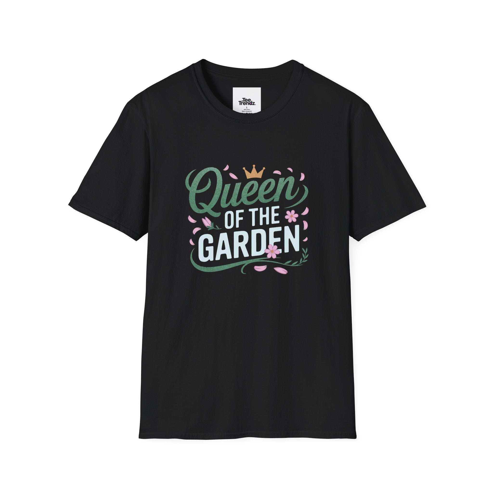 Queen of the Garden T-Shirt — Floral Gardener Gift