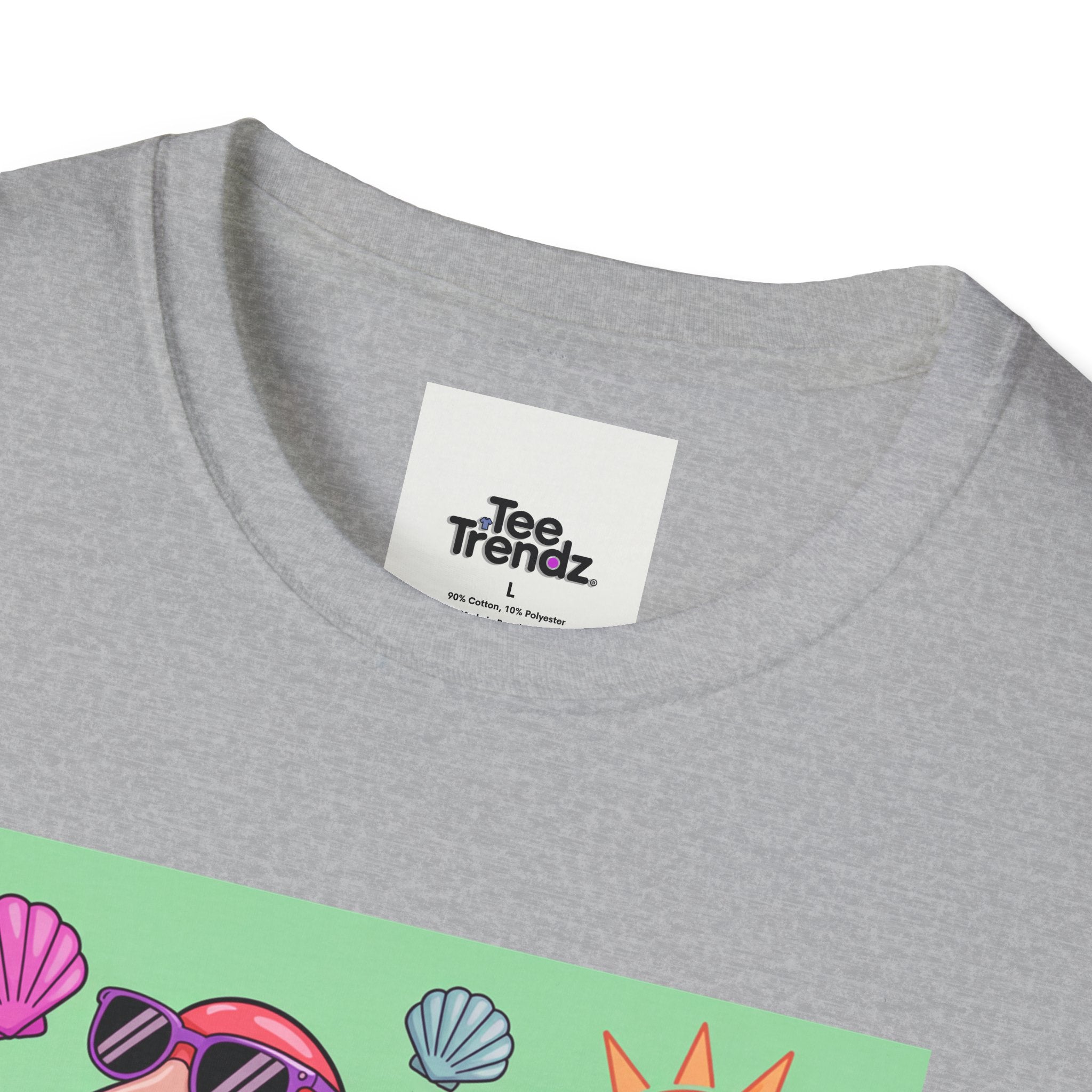 Beach Please Flamingo T-Shirt