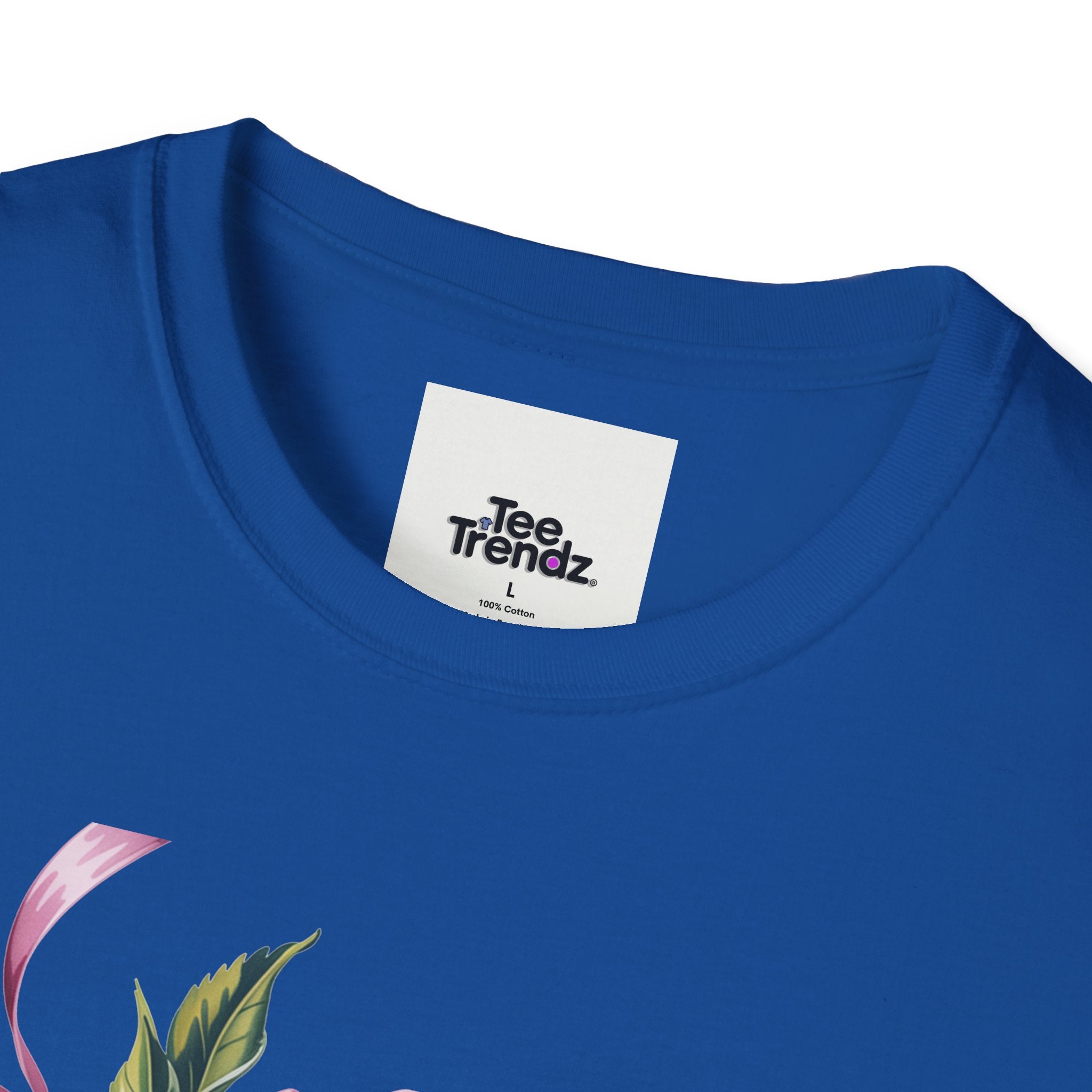 Happy Birthday Floral T-Shirt — Pink Blossom Birthday Tee