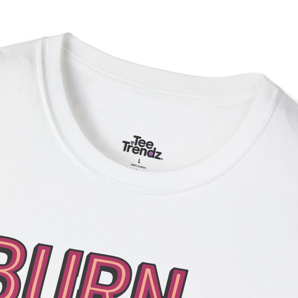 Burn. Sweat. Cry. Repeat. T-Shirt — Spicy Fitness Motivation Tee
