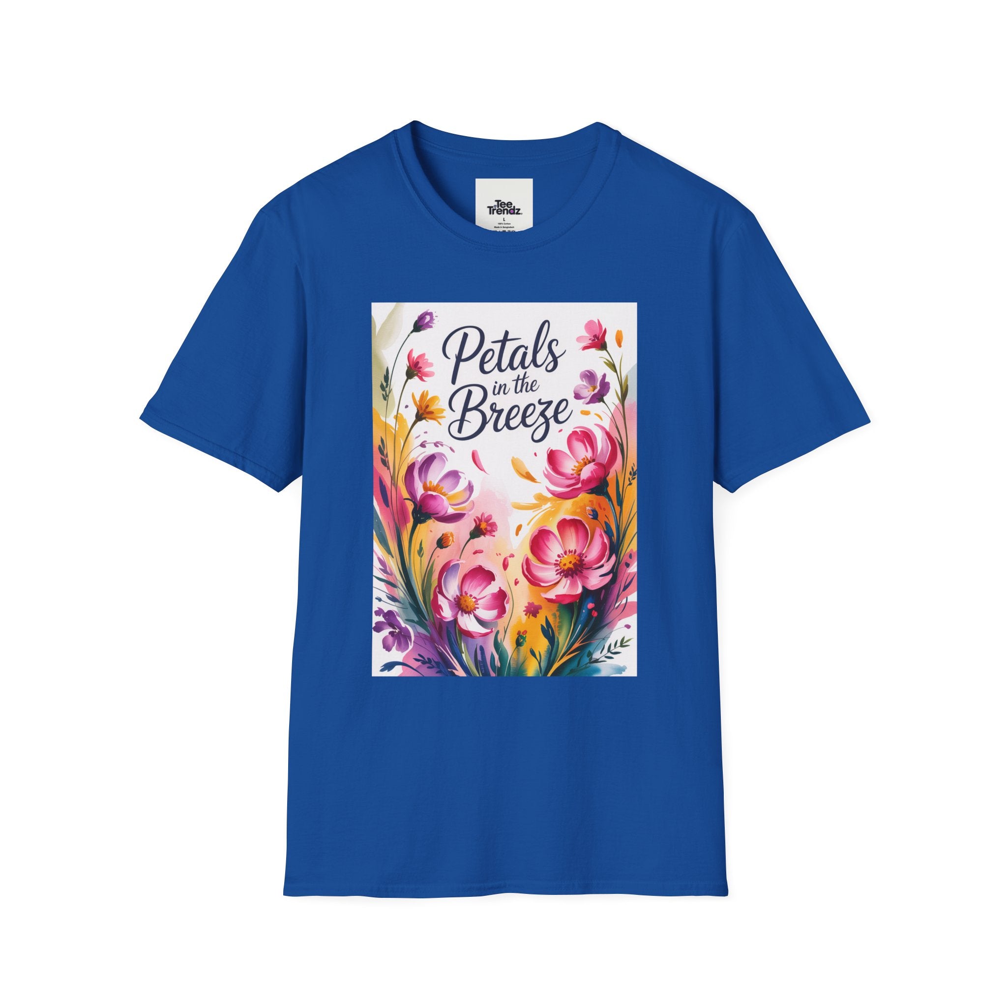Petals in the Breeze Floral T-Shirt