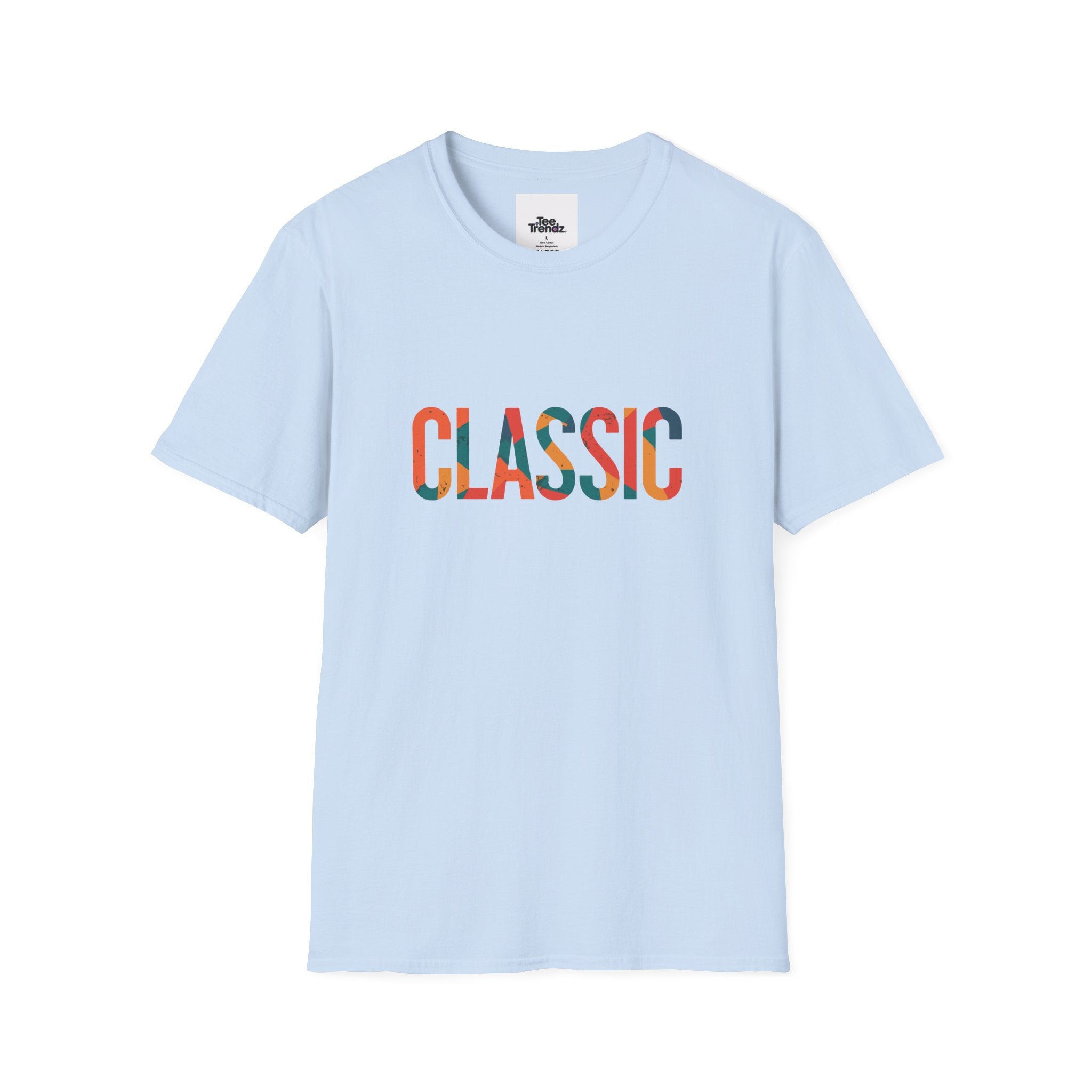 Classic Retro Text T-Shirt