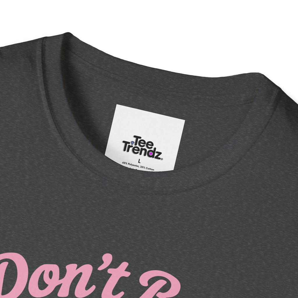 Don't Be a Bitch T-Shirt — Retro Cartoon Floral Graphic Tee