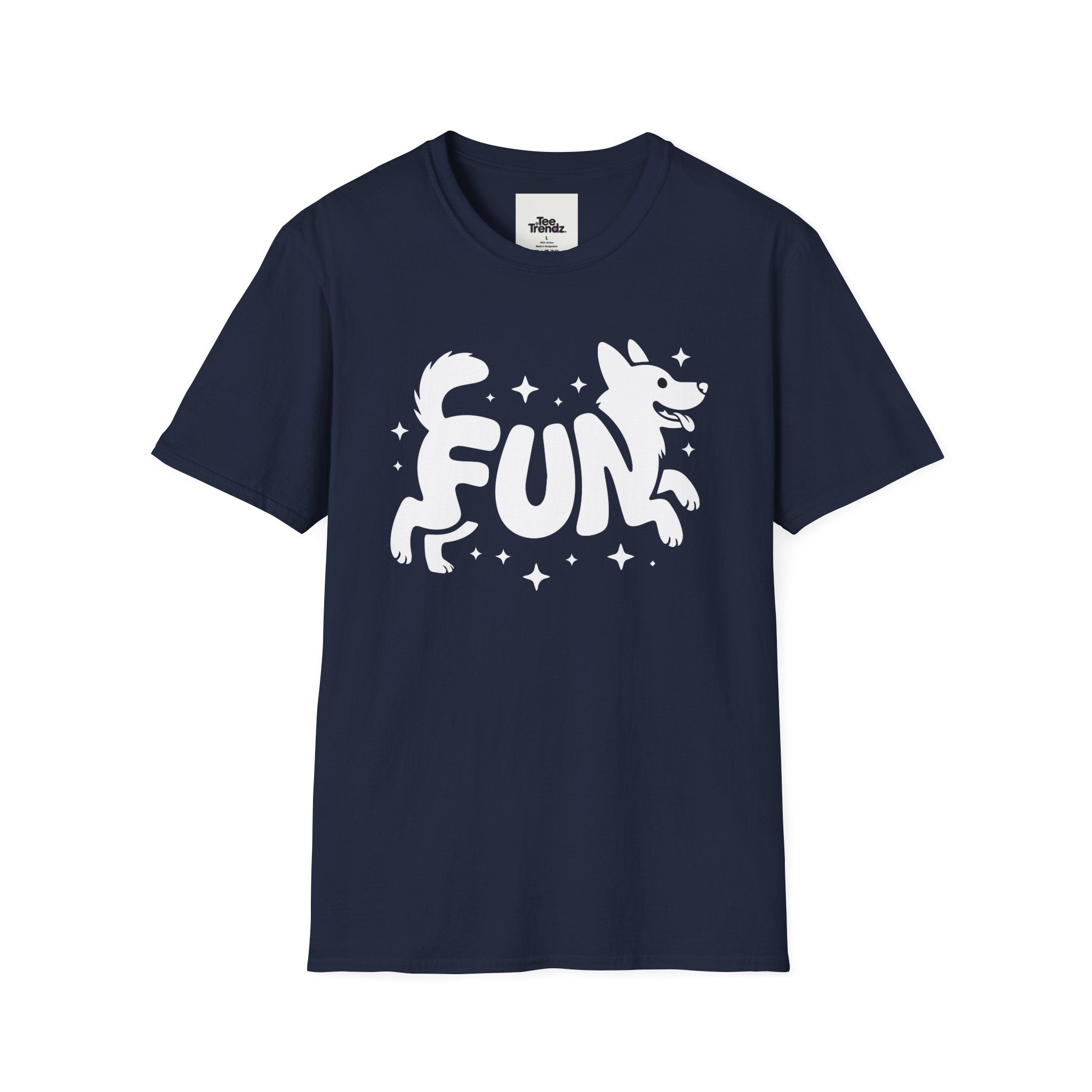Fun Fox T-Shirt — Playful Kids Graphic Tee with 'FUN' Design