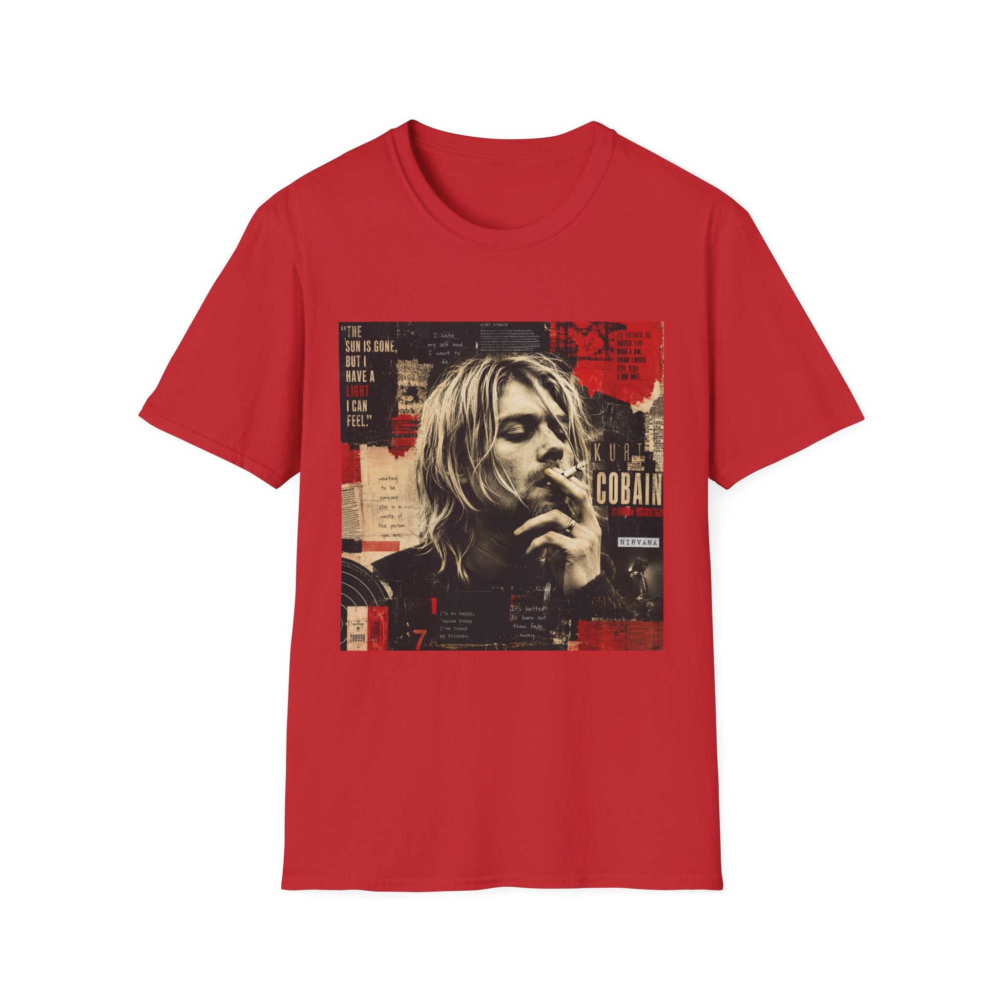 Vintage Grunge Band Portrait T-Shirt