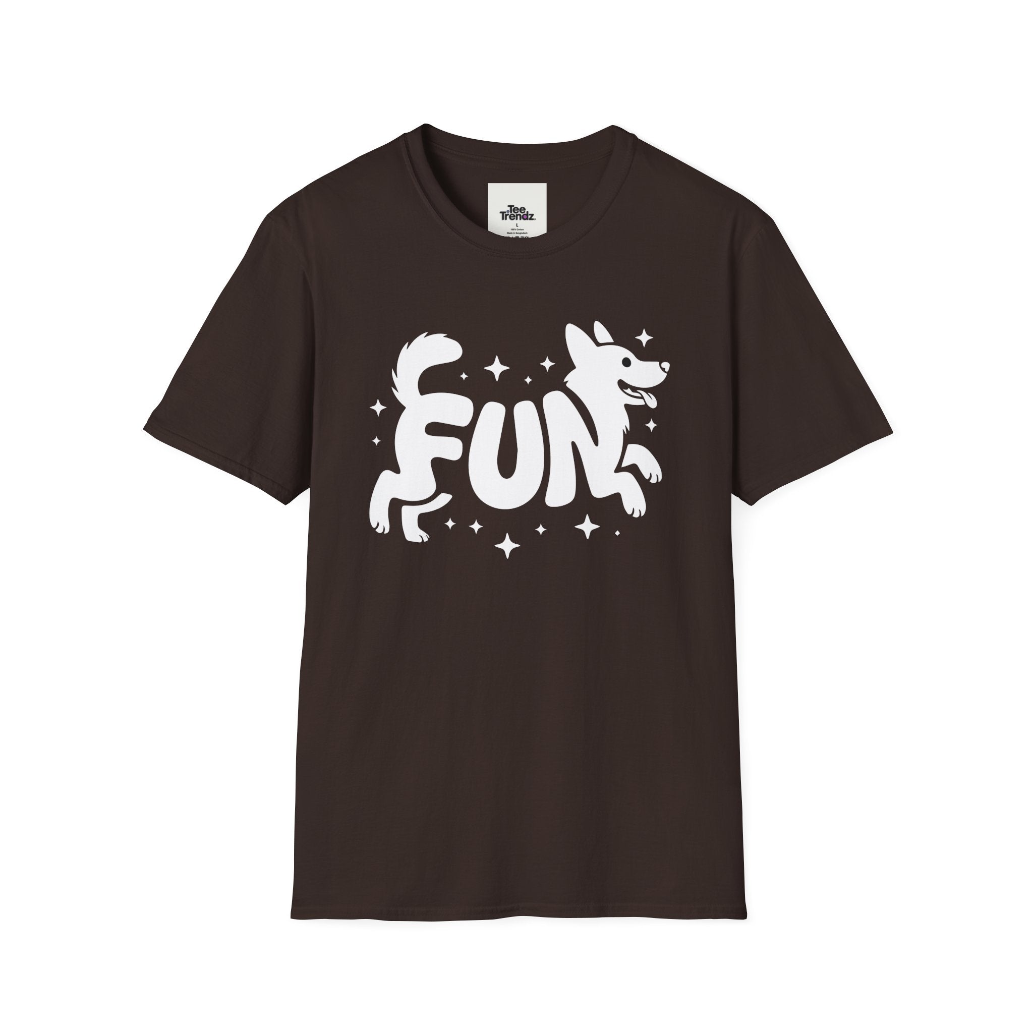 Fun Fox T-Shirt — Playful Kids Graphic Tee with 'FUN' Design