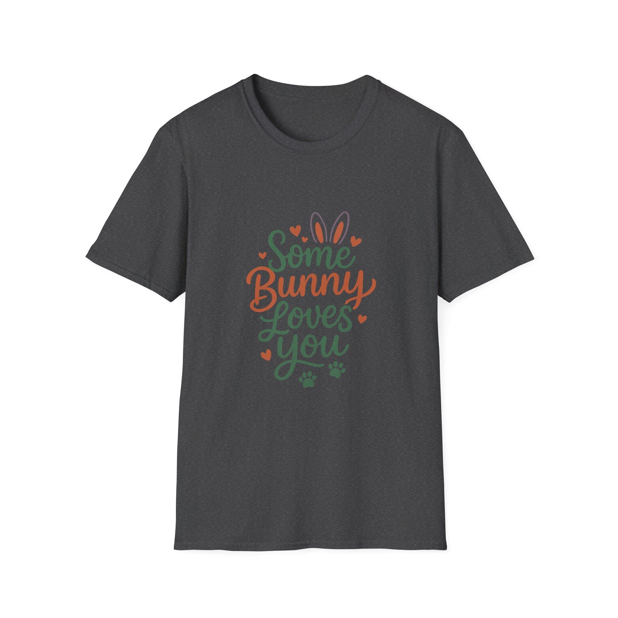 Some Bunny Loves You T-Shirt — Cute Easter Bunny Paw Print Tee