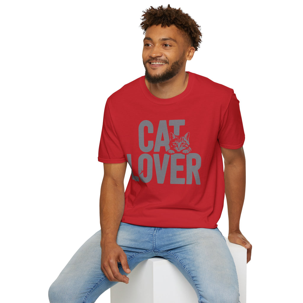 Cat Lover T-Shirt — Bold Graphic Tee for Cat Owners & Pet Lovers