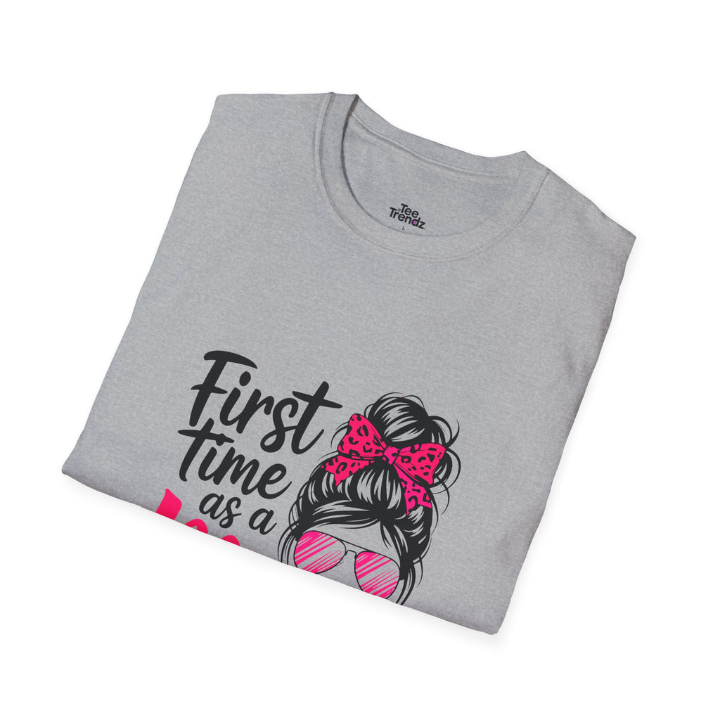 First Time As A Mom T-Shirt - New Mom Graphic Tee