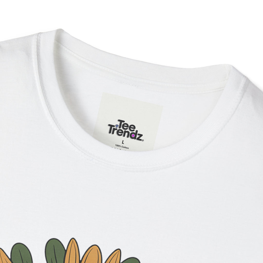 Sunflower Mandala T-Shirt — Retro Floral Graphic Tee