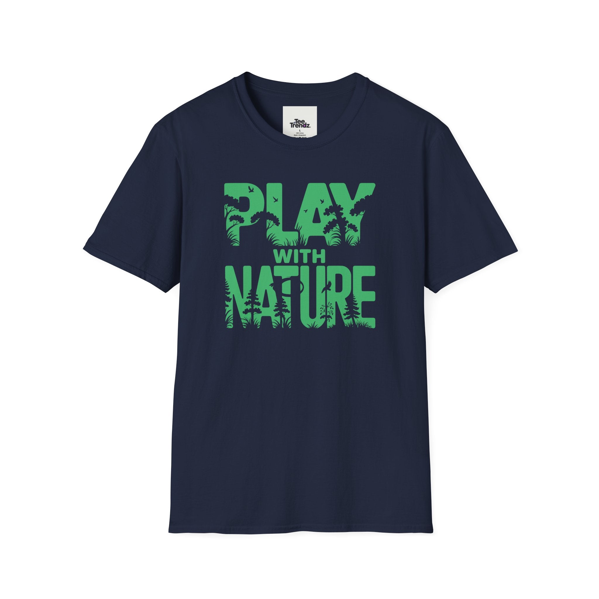 Play With Nature T-Shirt — Eco Adventure Graphic Tee