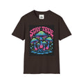 Stay True Mushroom T-Shirt — Psychedelic Colorful Fungi Graphic Tee