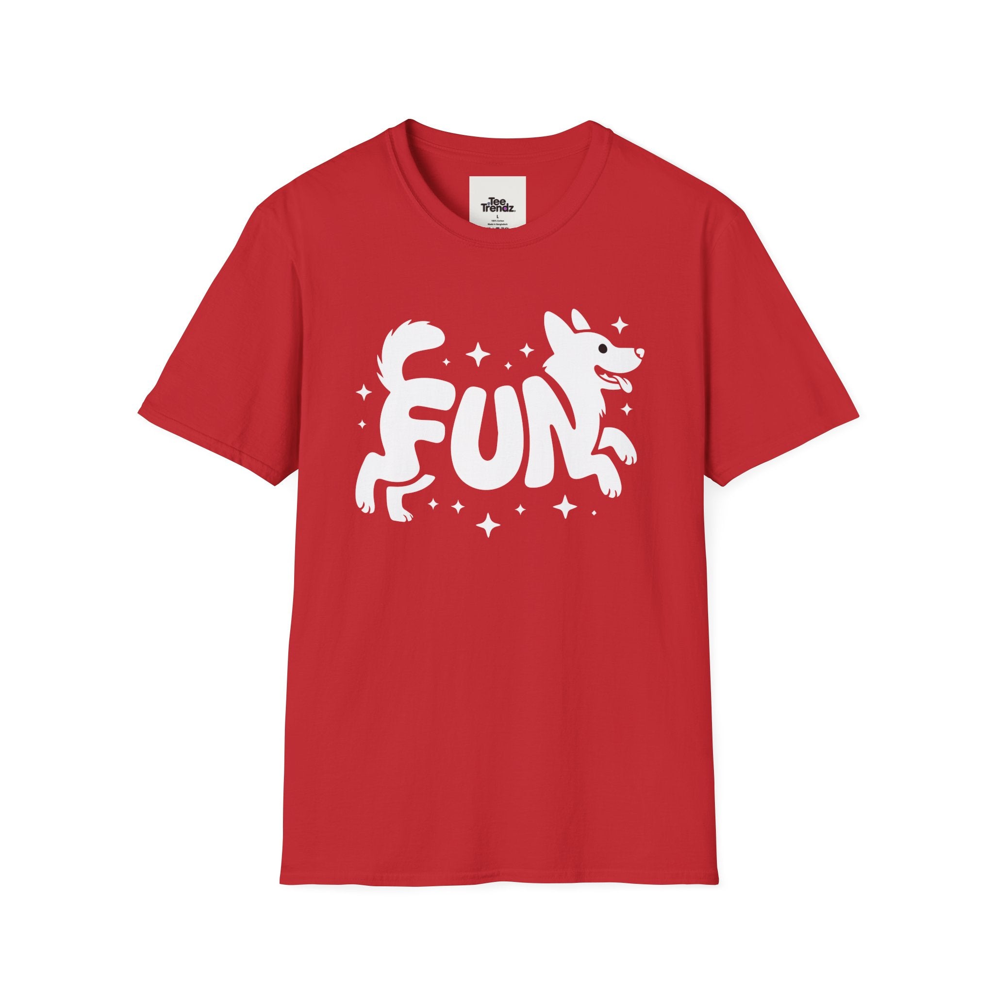 Fun Fox T-Shirt — Playful Kids Graphic Tee with 'FUN' Design