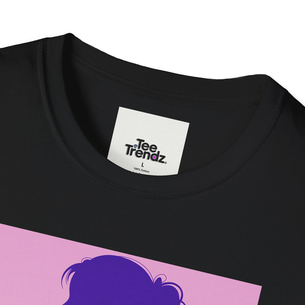 Floral Silhouette T-Shirt — Woman in Bloom Graphic Tee
