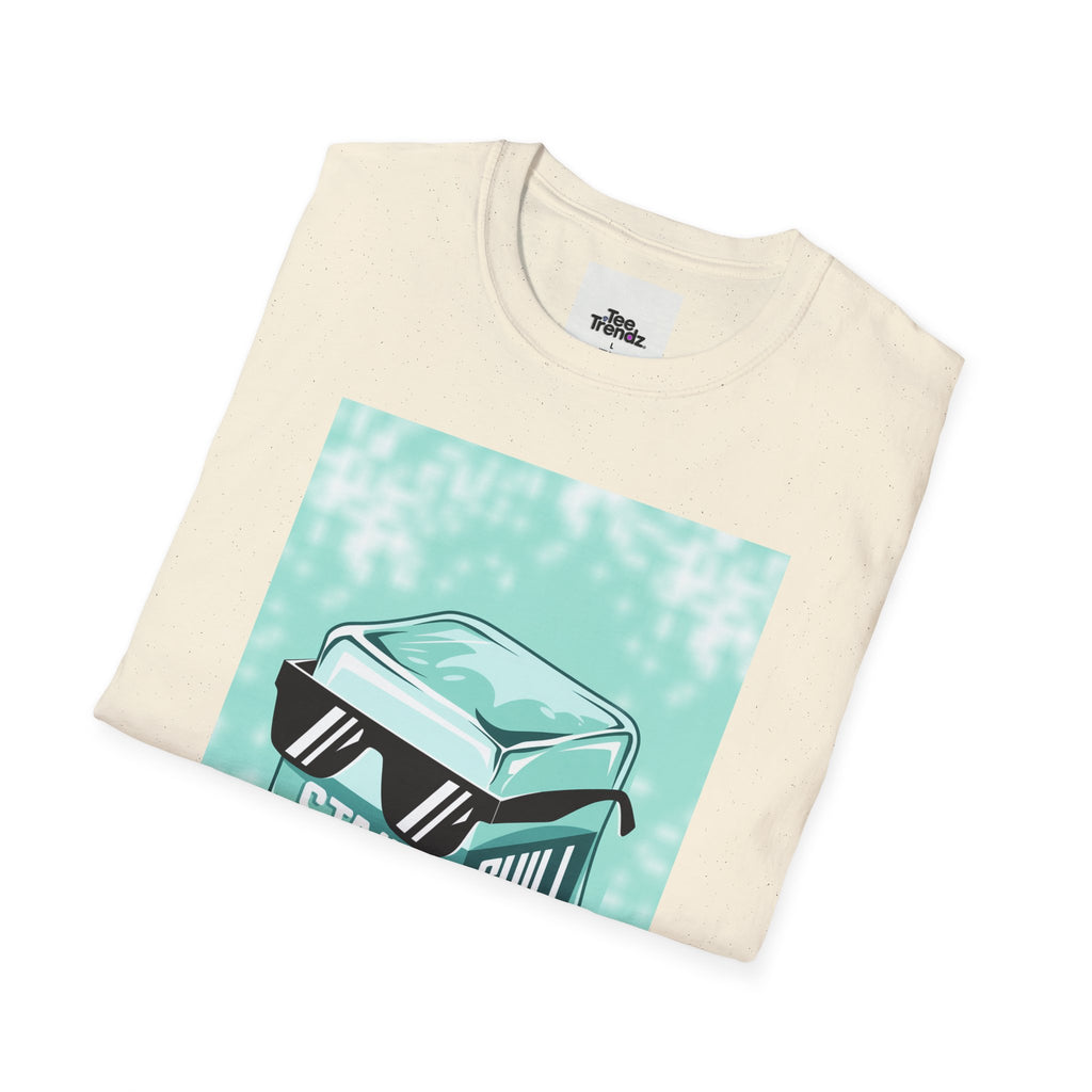 Stay Chill Ice Cube T-Shirt — Retro Sunglasses Graphic Tee
