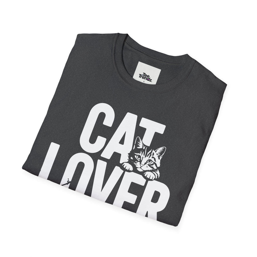Cat Lover T-Shirt — Bold Graphic Tee for Cat Owners & Pet Lovers