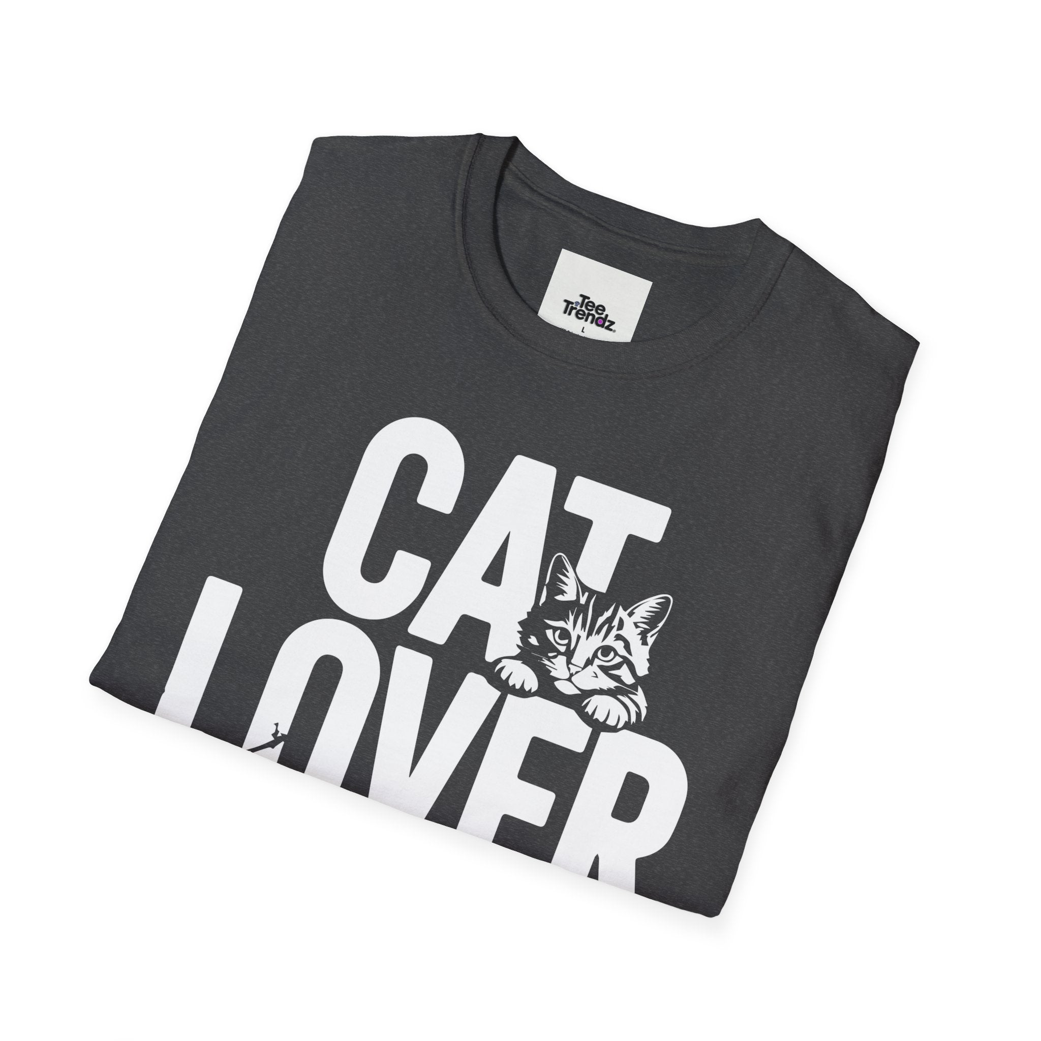 Cat Lover T-Shirt — Bold Graphic Tee for Cat Owners & Pet Lovers