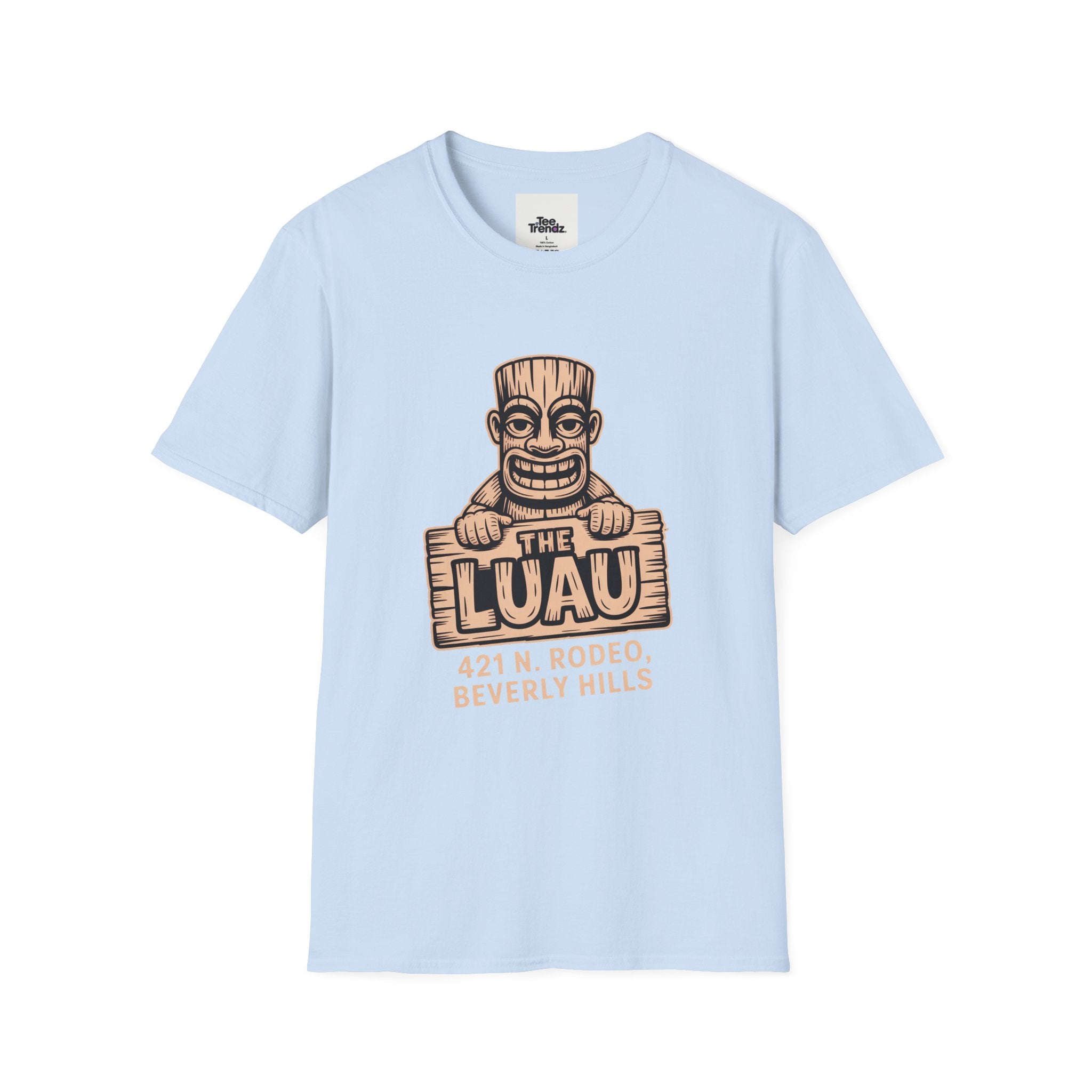 Luau T-Shirt — Vintage Tiki The Luau Graphic Tee (421 N. Rodeo, Beverly Hills)