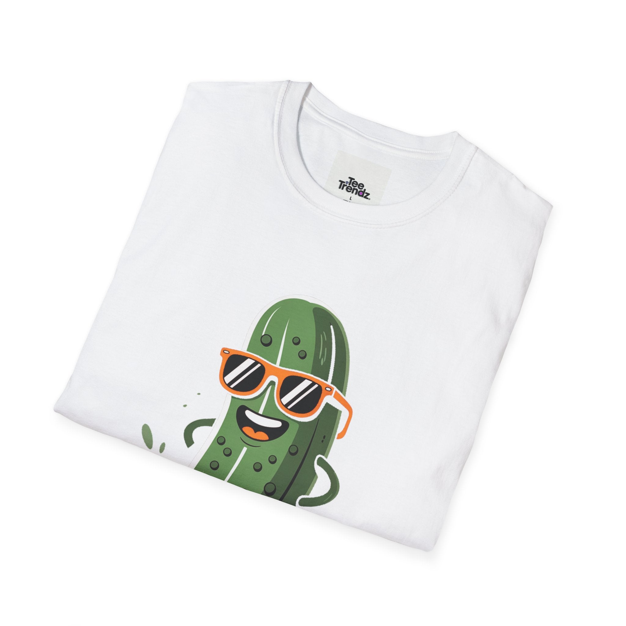 Cool Pickle Graphic T-Shirt — Sunglasses Pickle Funny Cute Tee