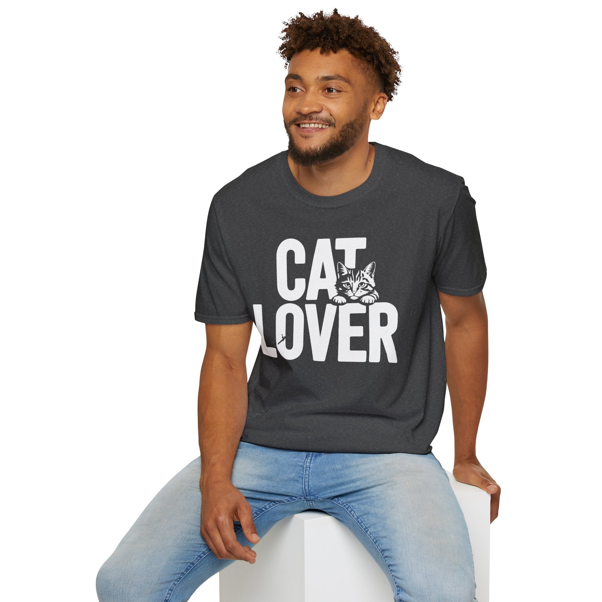 Cat Lover T-Shirt — Bold Graphic Tee for Cat Owners & Pet Lovers