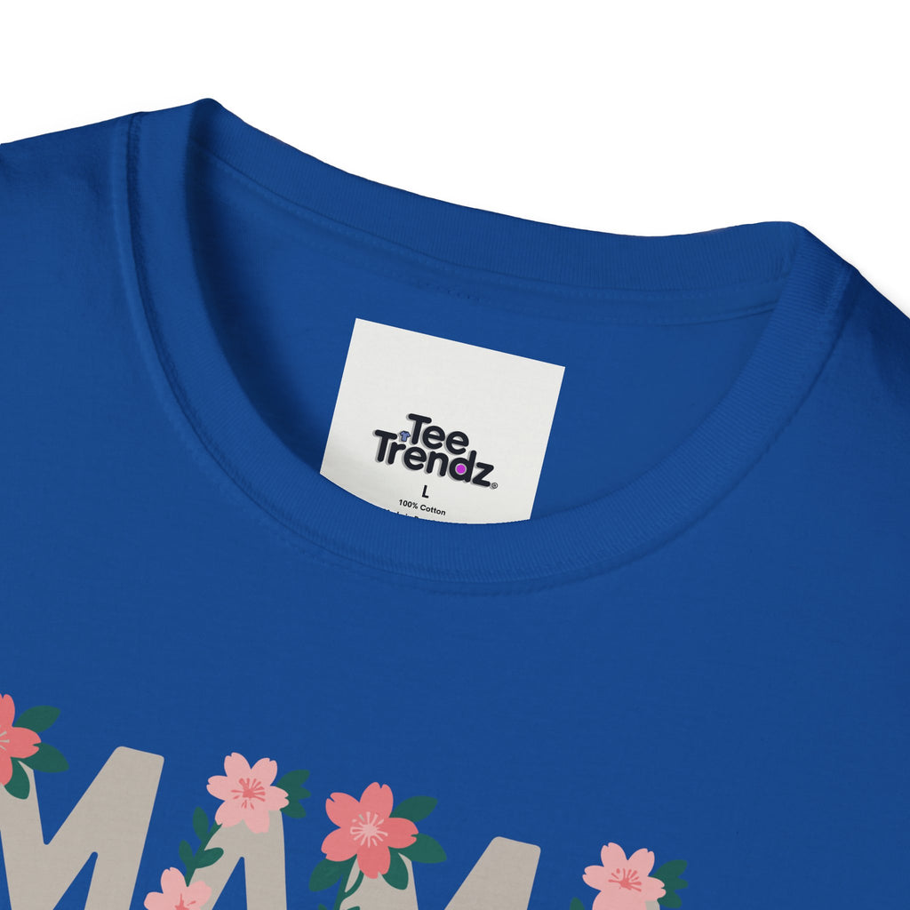 Mama Bear Floral T-Shirt — Mother's Day Mom Tee