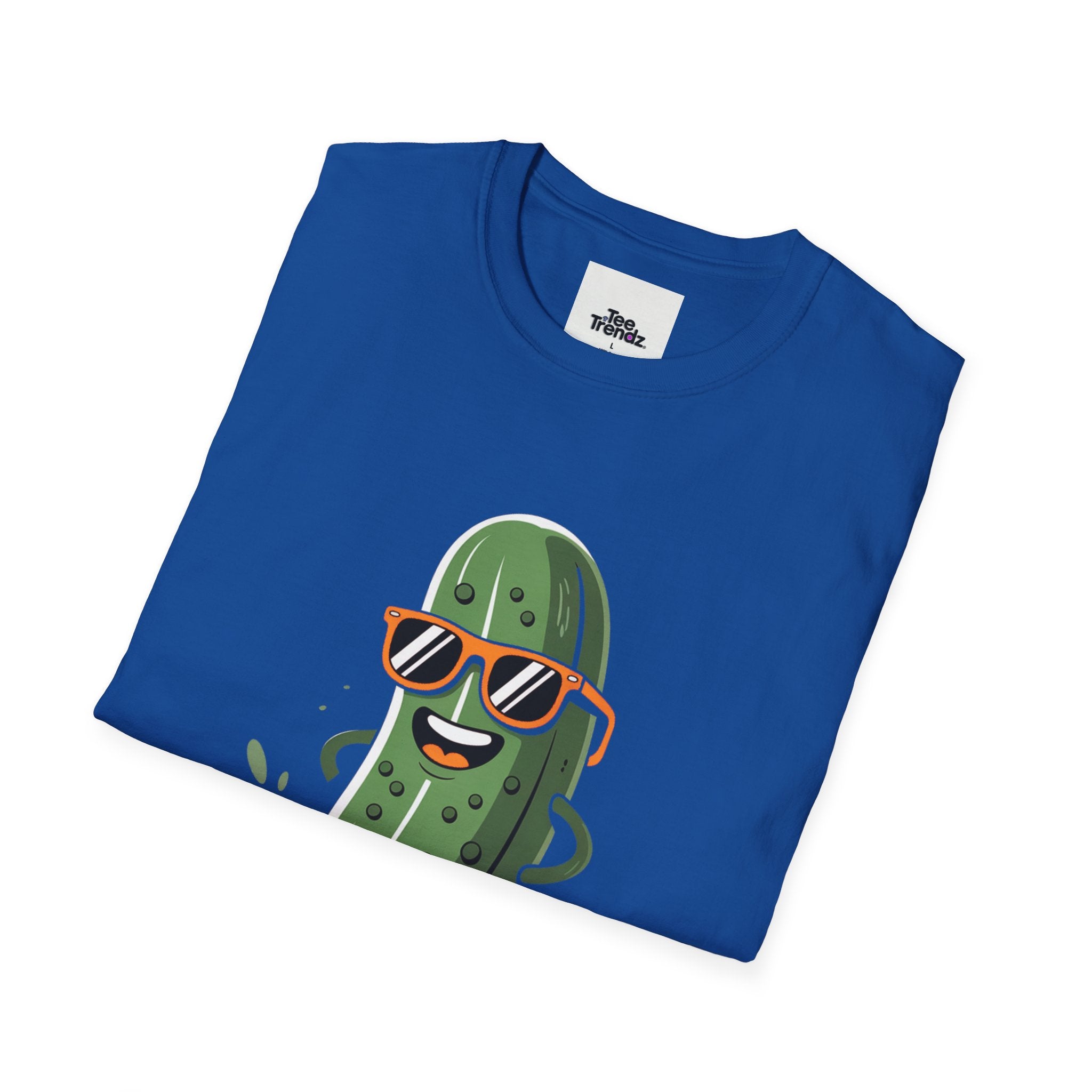 Cool Pickle Graphic T-Shirt — Sunglasses Pickle Funny Cute Tee