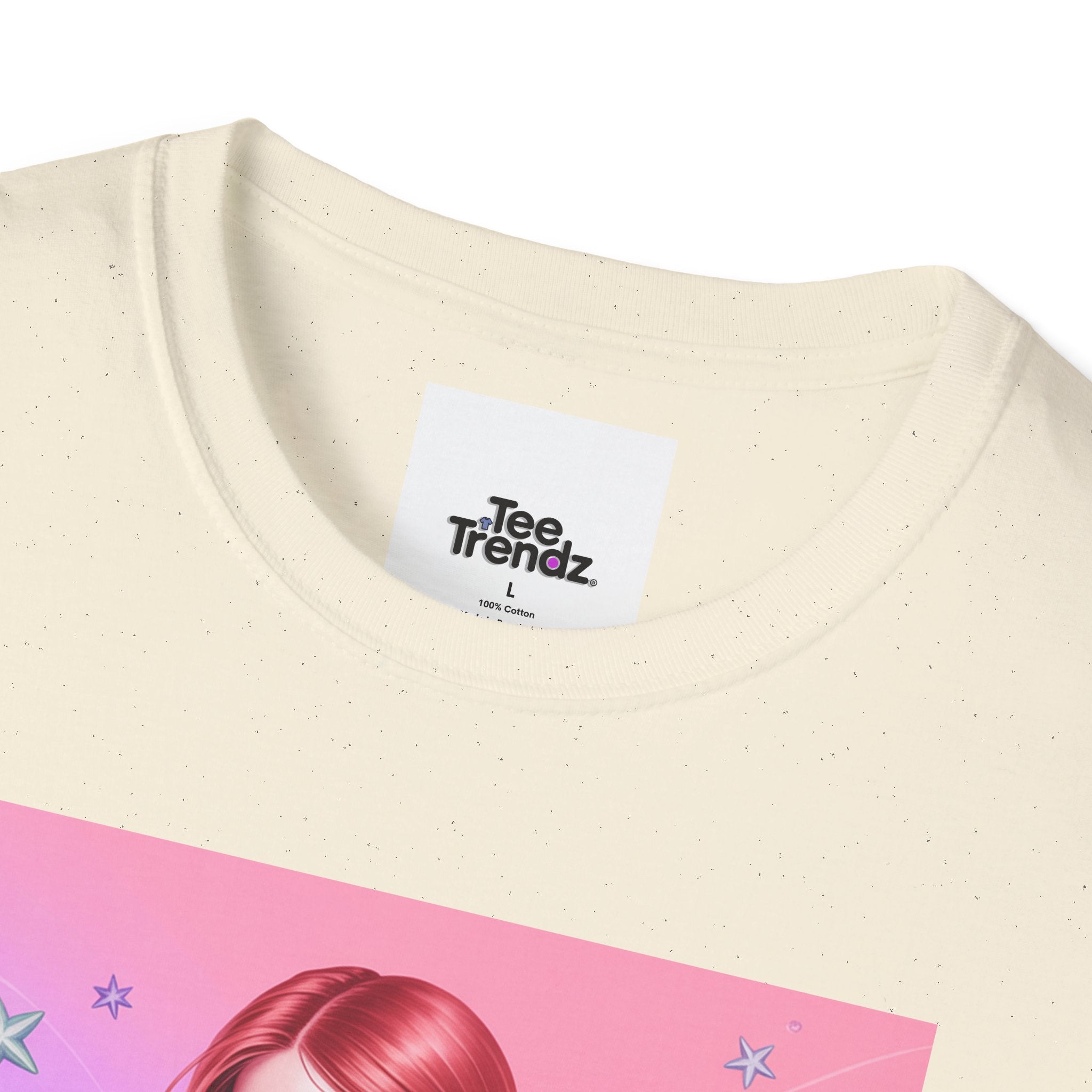 Mermaid Fantasy T-Shirt — Pastel Cosmic Sea Girl Graphic Tee
