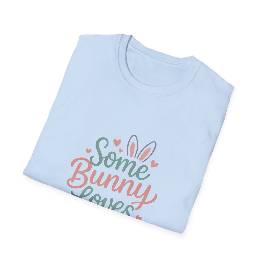 Some Bunny Loves You T-Shirt — Cute Easter Bunny Paw Print Tee